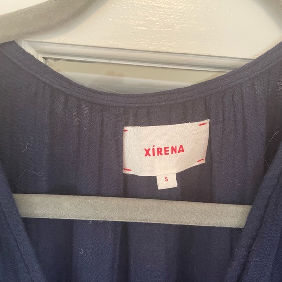 Navy blue maxi lightweight sundress - Picture 5 of 7